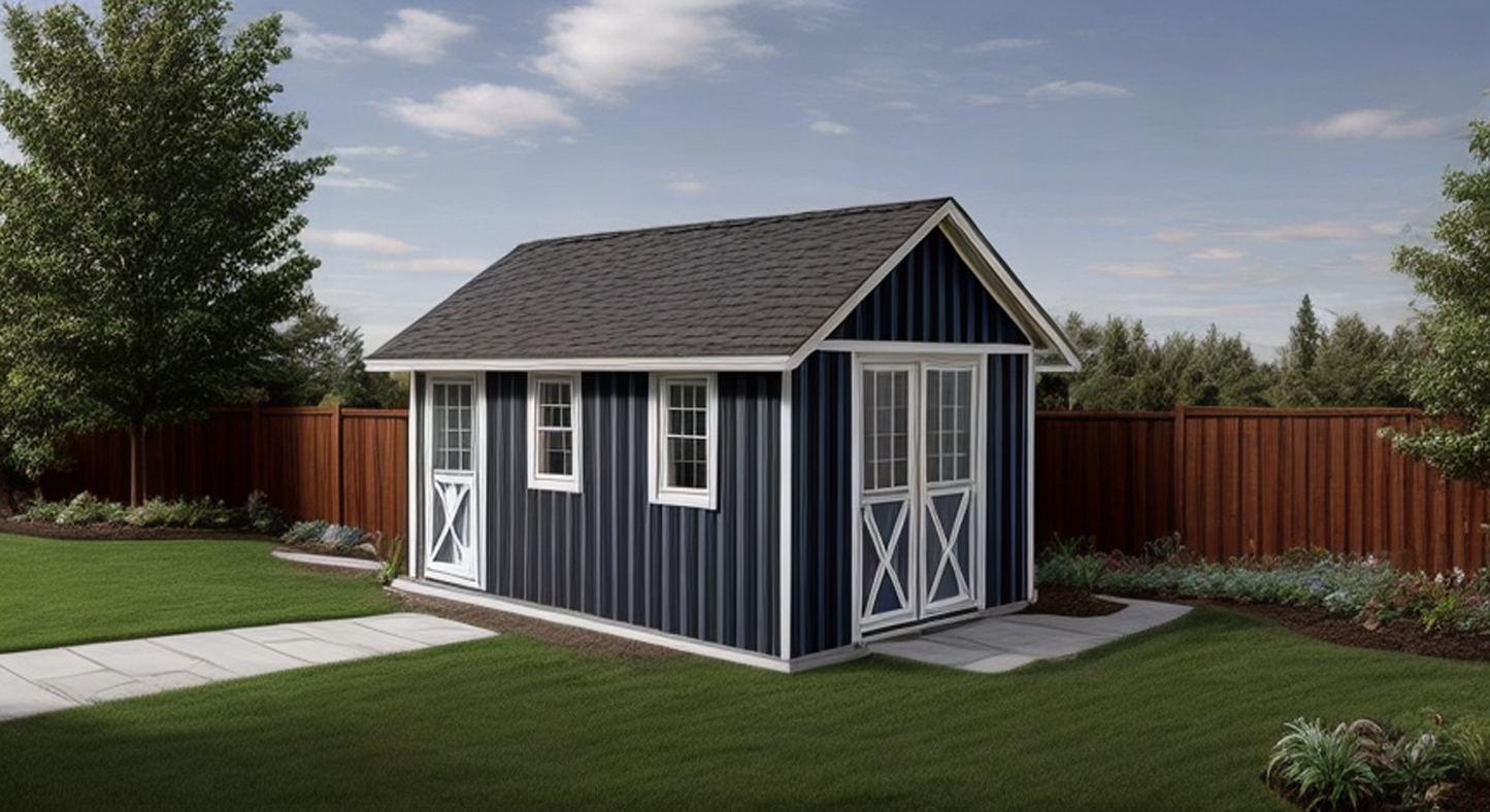 Storage Shed Plans 10x16 - TriCityShedPlans