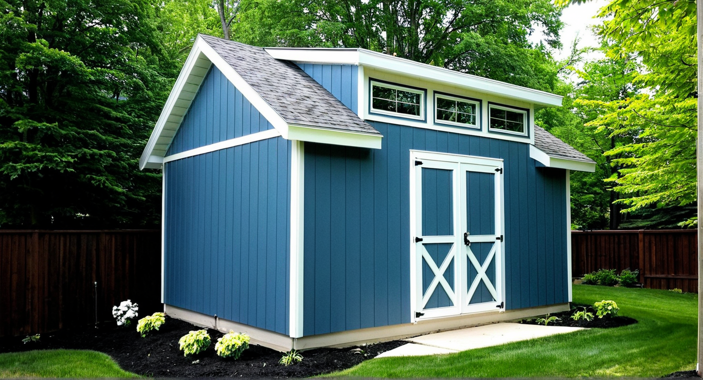 Cape Cod Shed Plans - TriCityShedPlans