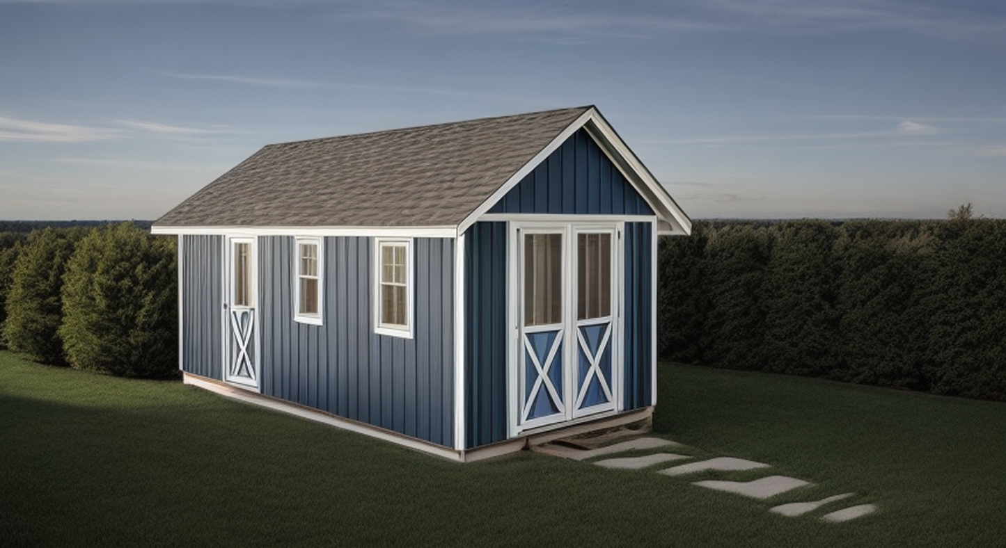 10x20 Shed Plans - PDF Download