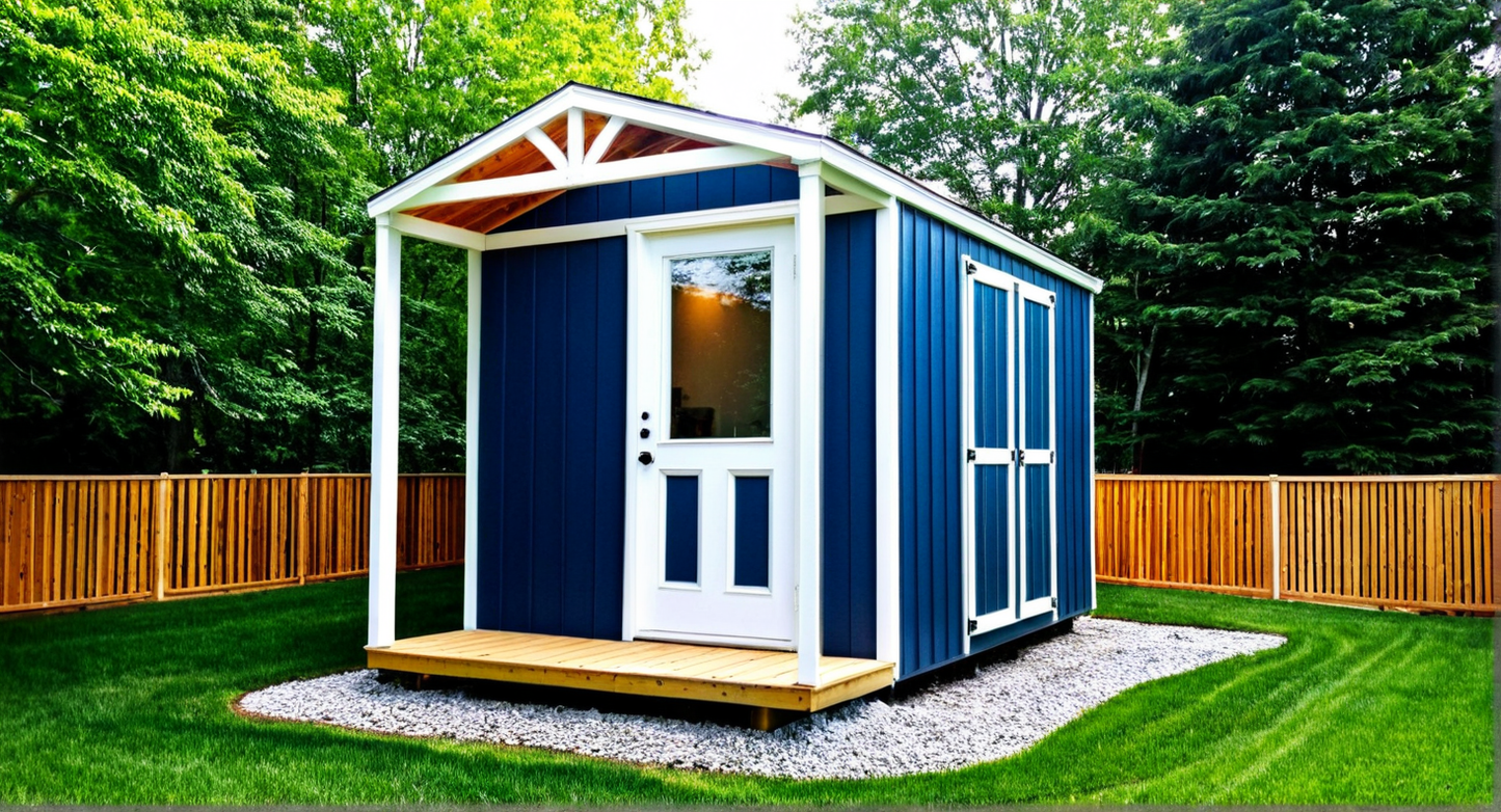 Garden Shed Plans 8x14 - TriCityShedPlans