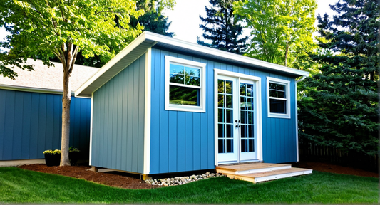 Lean-To Shed Plans 8x16 - TriCityShedPlans