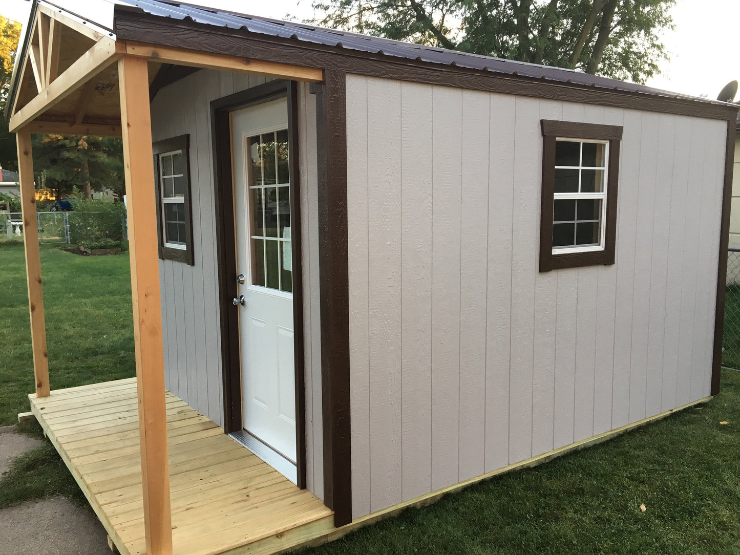 10x16 Cabin Plans-TriCityShedPlans