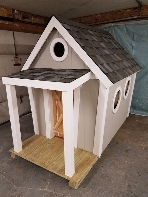 4x8 Playhouse Plans-TriCityShedPlans