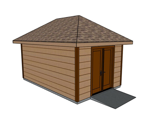 Shed Plans 10x16 - TriCityShedPlans