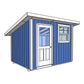 Lean-To Shed Plans 8x10 | TriCityShedPlans