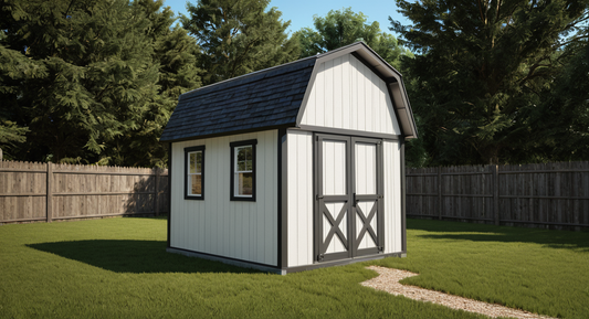 10x12 Barn Shed Plans-TriCityShedPlans