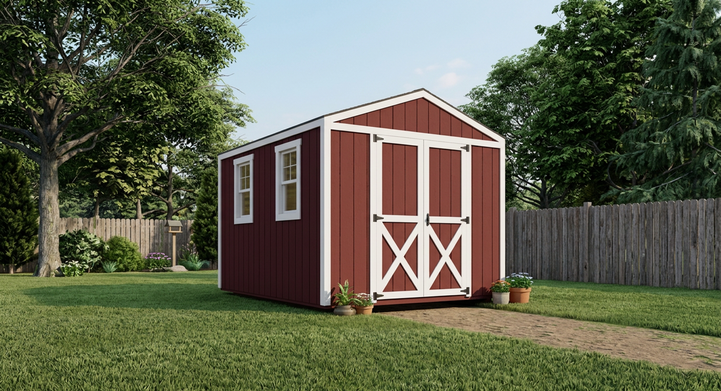 10x12 Storage Shed Plans-TriCityShedPlans