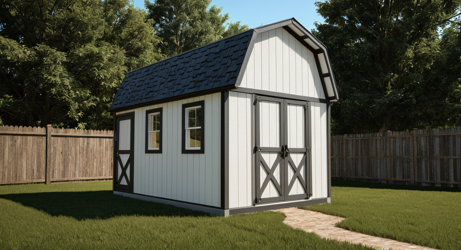 10x16 Barn Shed Plans-TriCityShedPlans