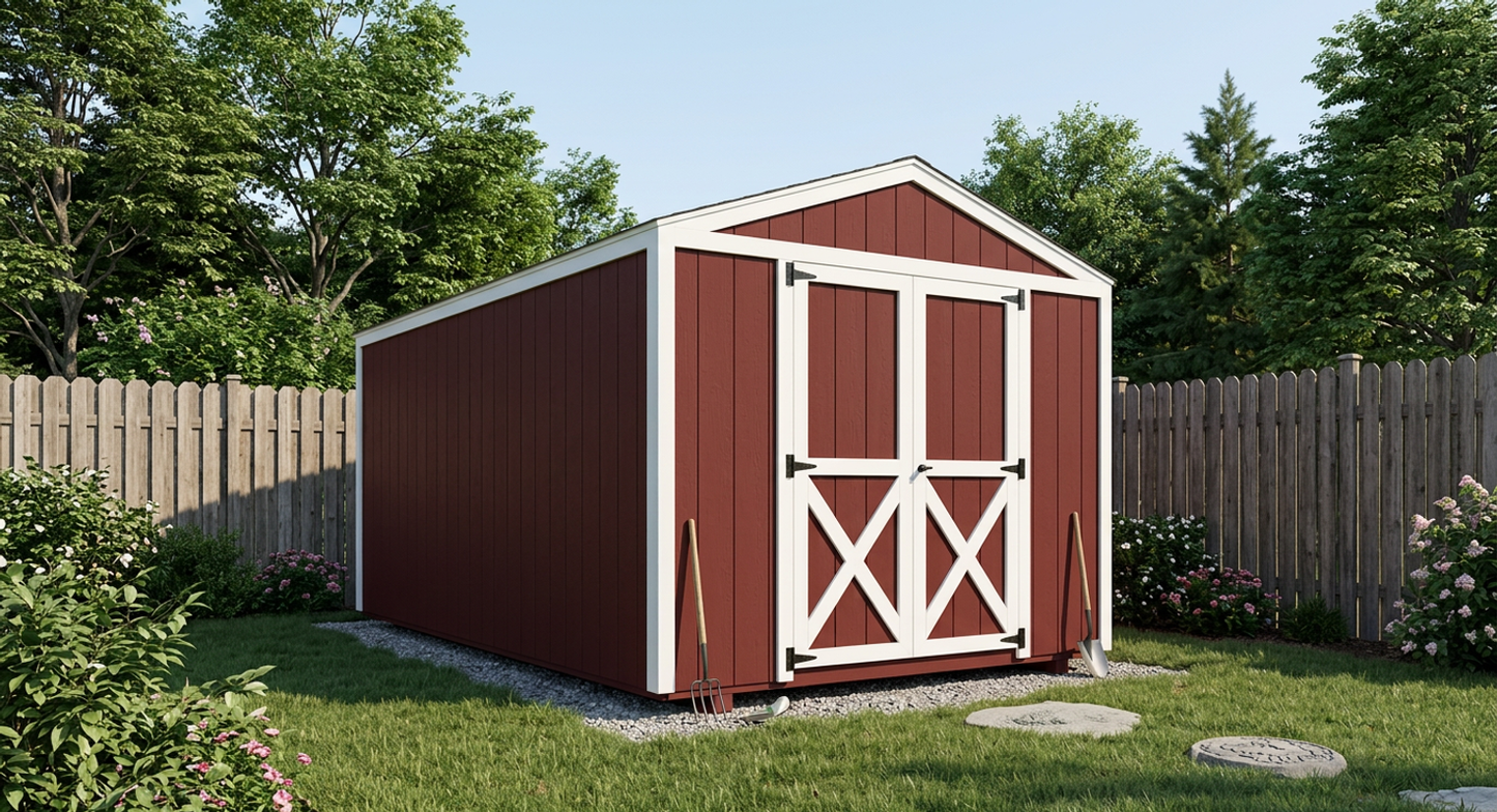 10x16 Shed Plans-TriCityShedPlans