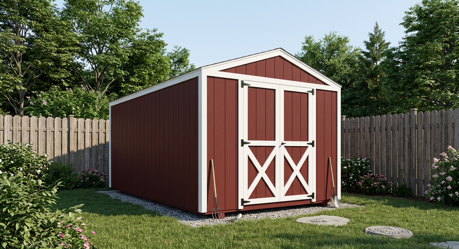 10x16 Shed Plans-TriCityShedPlans