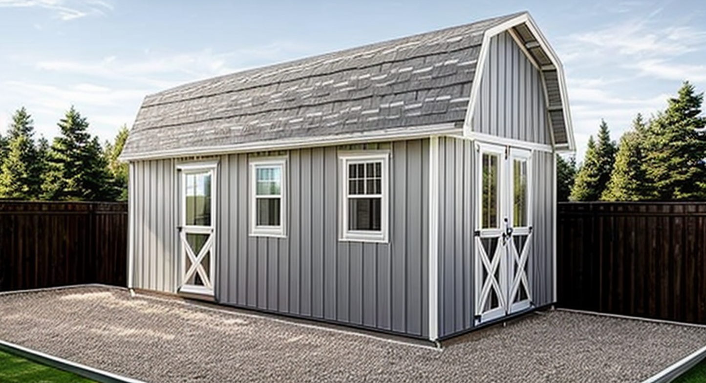 10x20 Barn Shed Plans - PDF Download