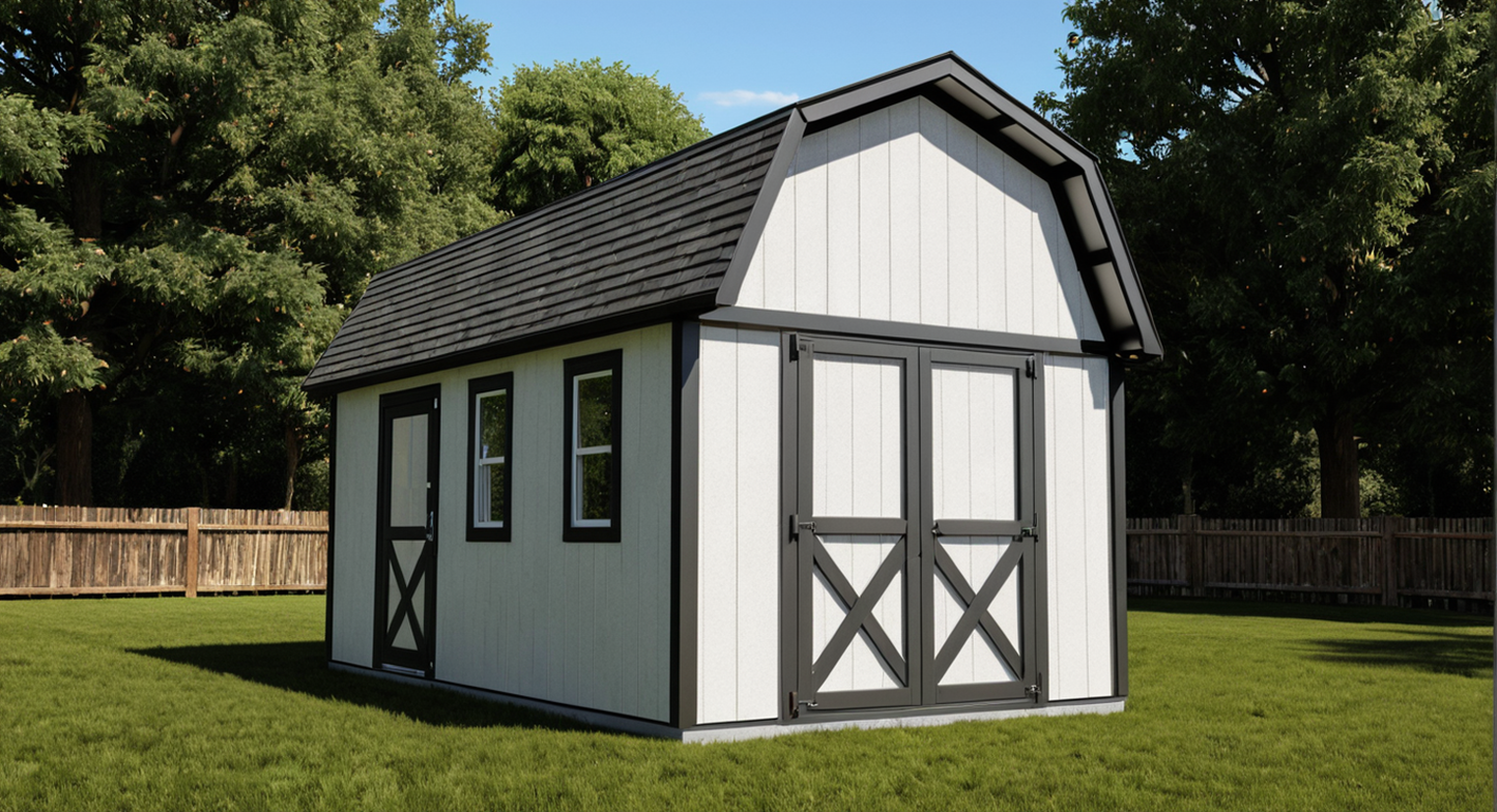 10x20 Barn Shed Plans-TriCityShedPlans