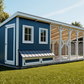 10x32 Chicken Coop Plans with Run-TriCityShedPlans