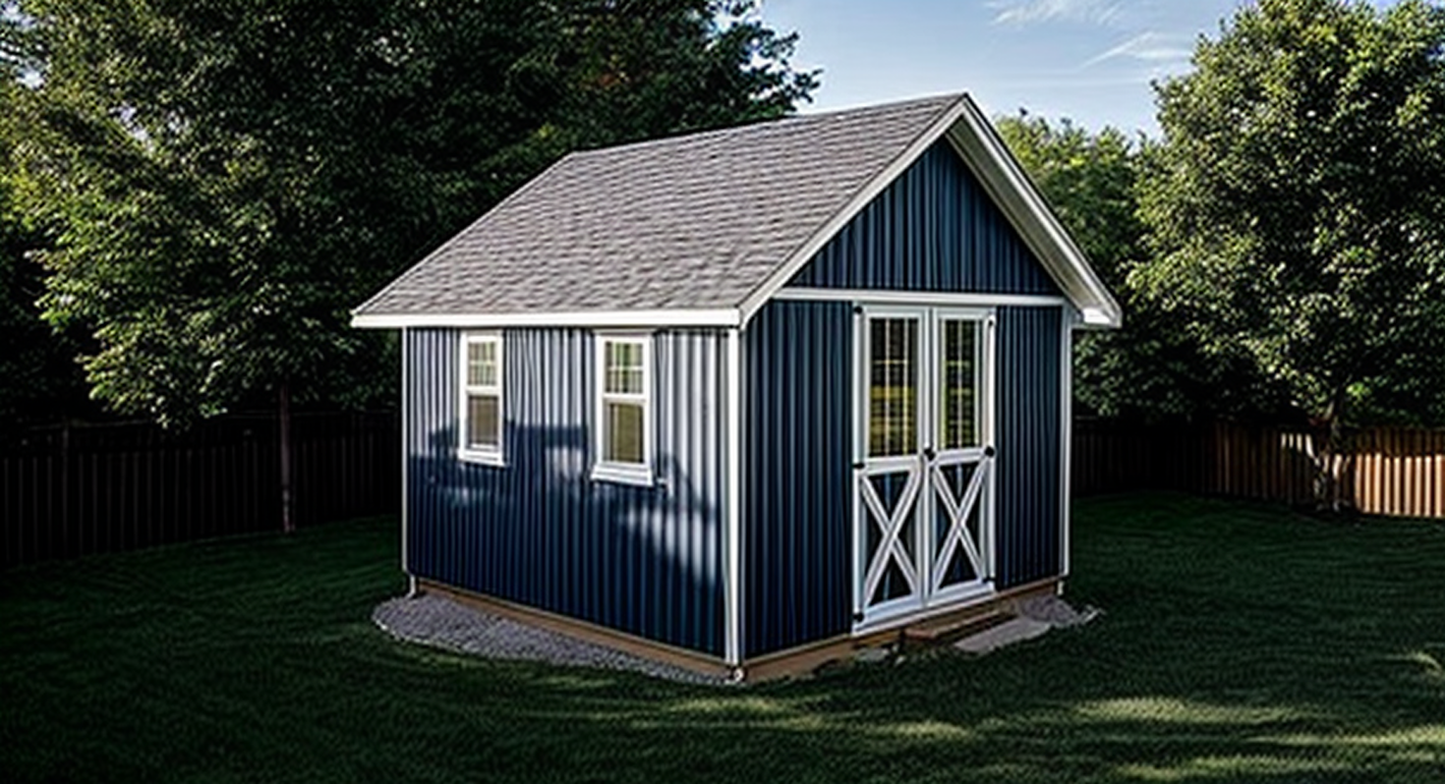 12x12 Storage Shed Plans - PDF Download