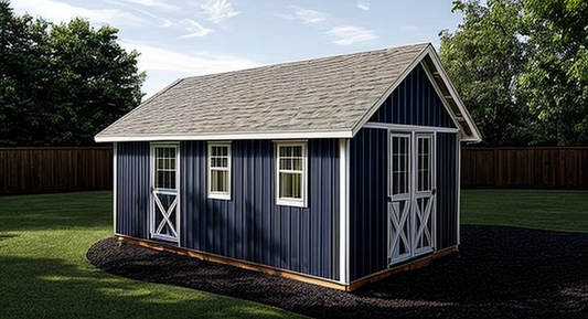 12x20 Storage Shed Plans - PDF Download