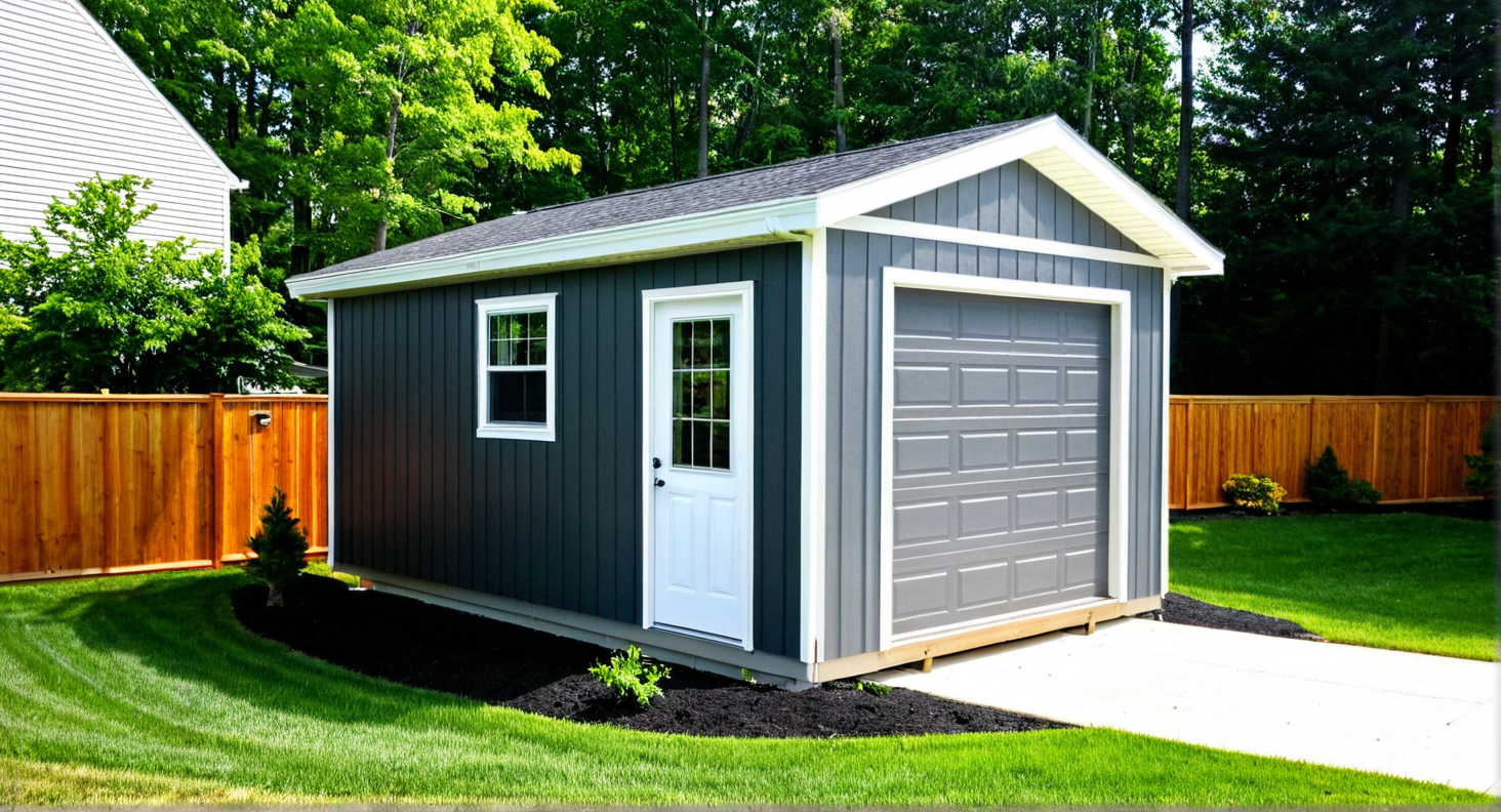 Garage Plans 12x20 - TriCityShedPlans