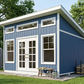 14x16 Backyard Office Plans-TriCityShedPlans