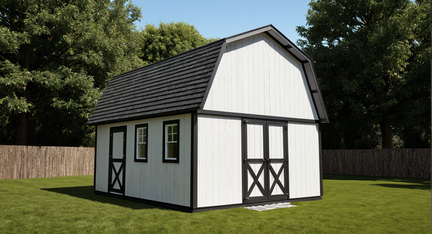16x20 Barn Shed Plans-TriCityShedPlans
