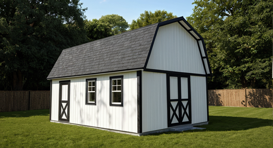 16x24 Barn Shed Plans-TriCityShedPlans
