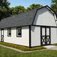 16x30 Barn Shed Plans-TriCityShedPlans