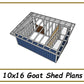 10x16 Goat Shed Plans-TriCityShedPlans