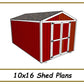 10x16 Shed Plans-TriCityShedPlans
