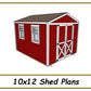 10x12 Storage Shed Plans-TriCityShedPlans