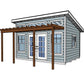 12x16 Guest House Plans-TriCityShedPlans