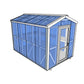 8x12 Greenhouse Plans-TriCityShedPlans