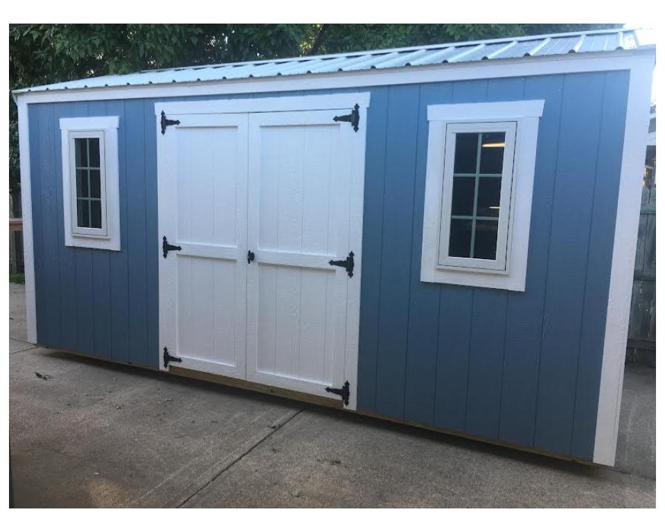 8x16 Garden Shed Plans-TriCityShedPlans