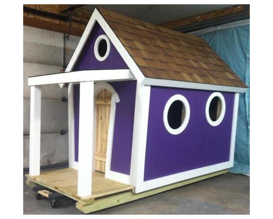4x8 Playhouse Plans-TriCityShedPlans