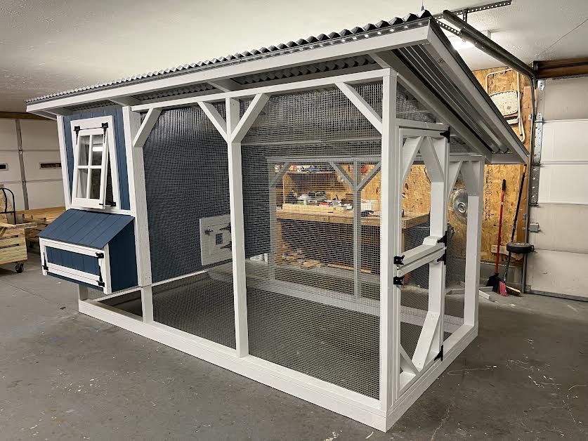 6x12 Chicken Coop Plans - PDF Download-TriCityShedPlans