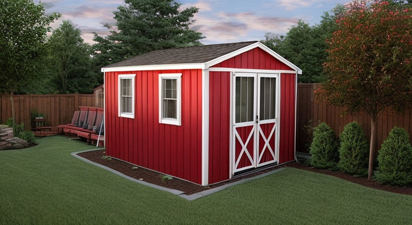 10x12 Storage Shed Plans-TriCityShedPlans