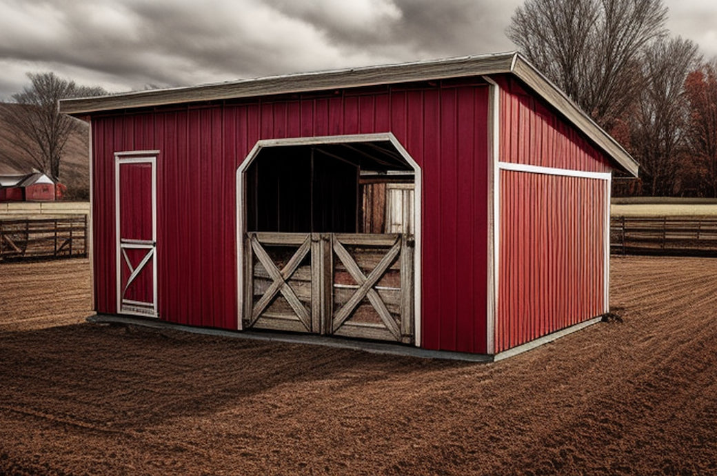 12x20 Goat Shed Plans-TriCityShedPlans