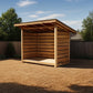 4x8 Firewood Shed Plans-TriCityShedPlans