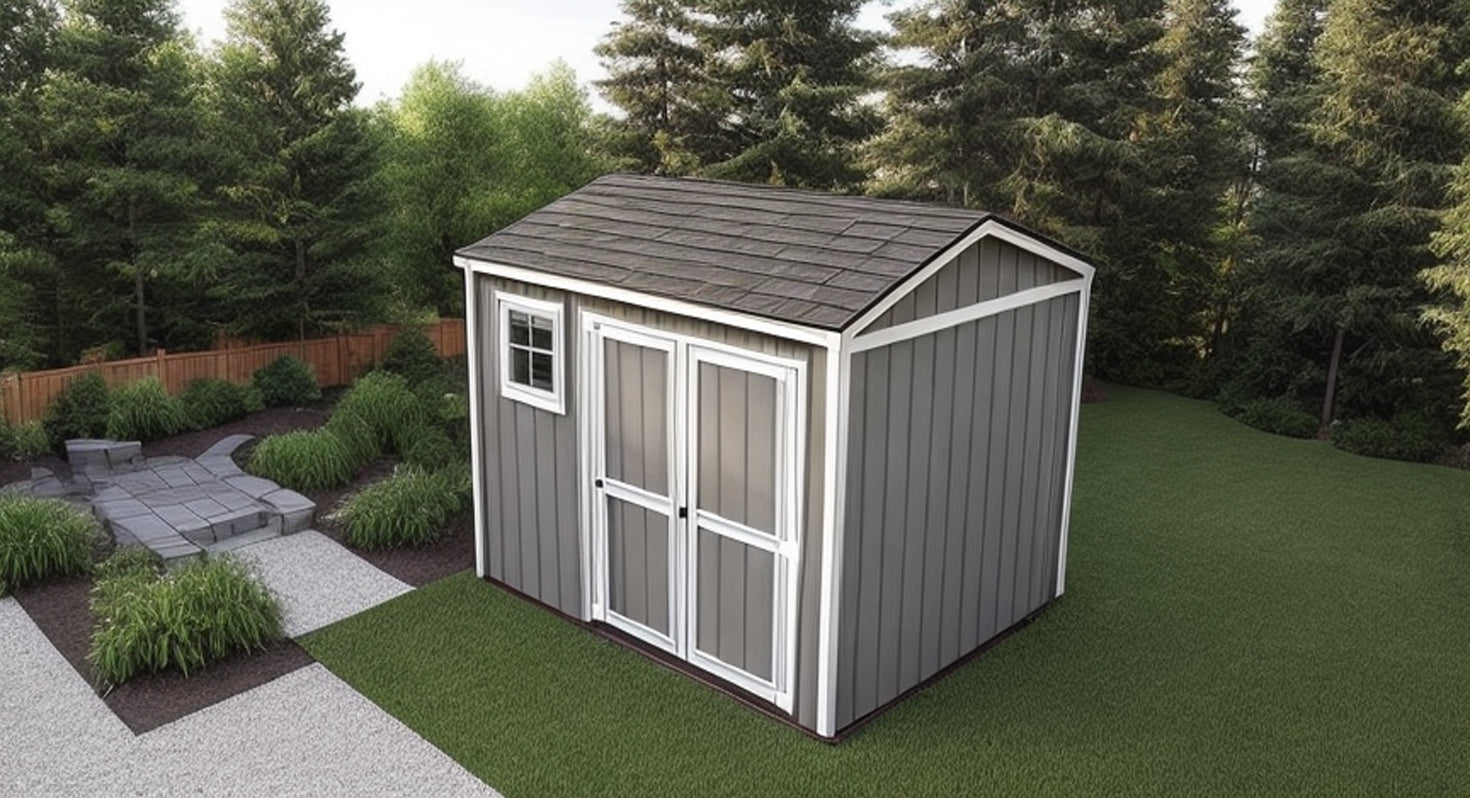 8x10 Garden Shed Plans-TriCityShedPlans