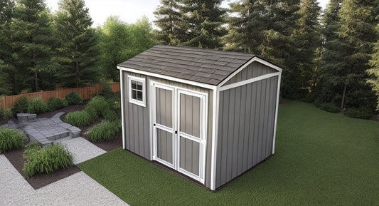 8x10 Garden Shed Plans-TriCityShedPlans