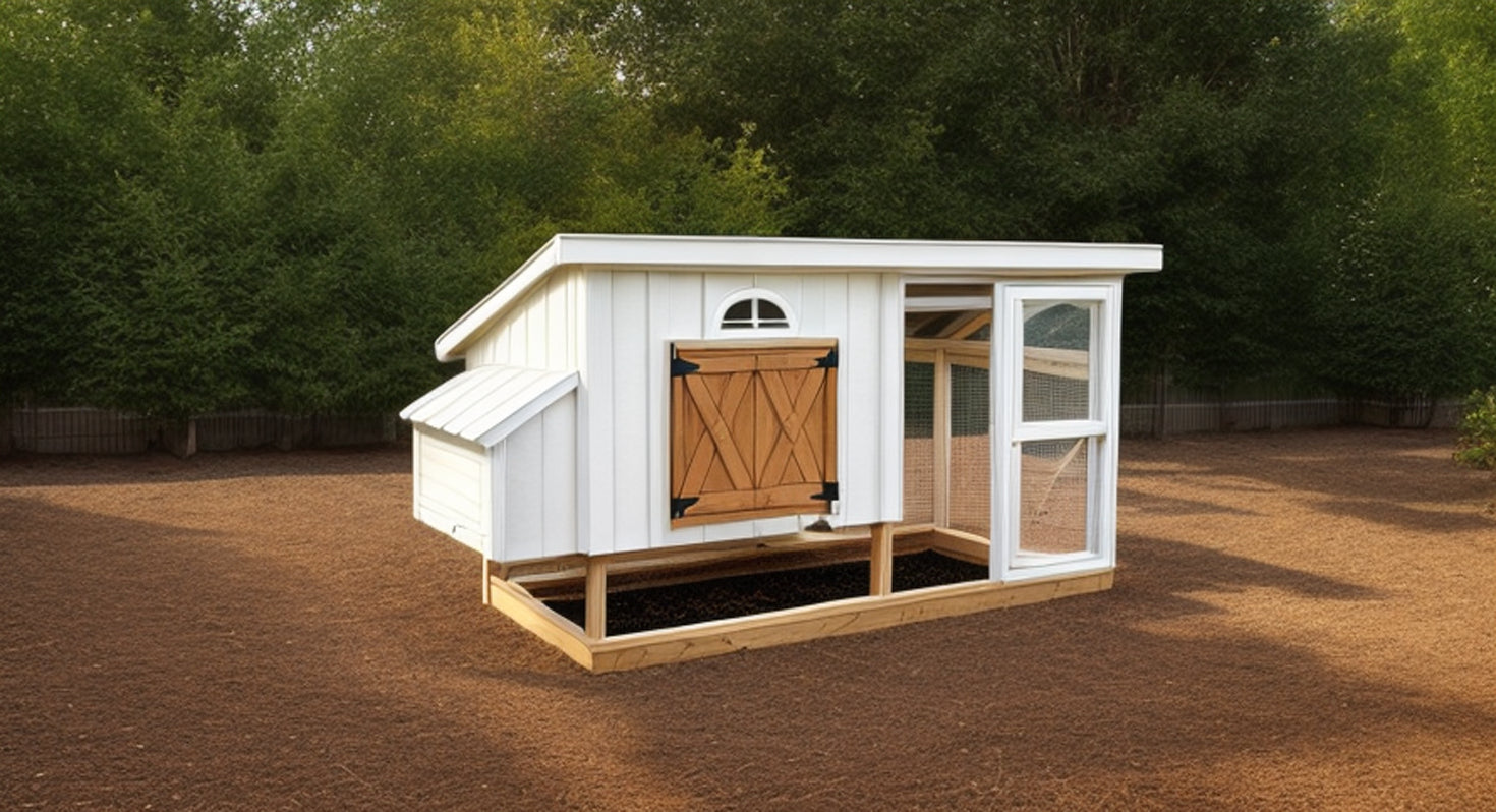 Chicken Coop 4x8 Plans - PDF Download-TriCityShedPlans