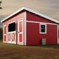 Goat/Coop Shed 12x20 Plans - PDF Download-TriCityShedPlans