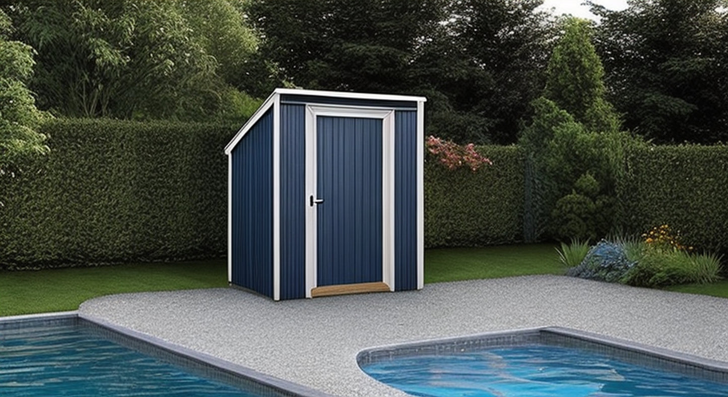 Tool Shed Plans 4'6"x6' - PDF Download-TriCityShedPlans
