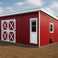 12x28 Goat Shed/Chicken Coop Combo-TriCityShedPlans
