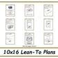 10x16 Lean-To Plans-TriCityShedPlans
