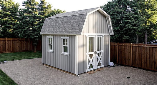10x12 Barn Shed Plans-TriCityShedPlans