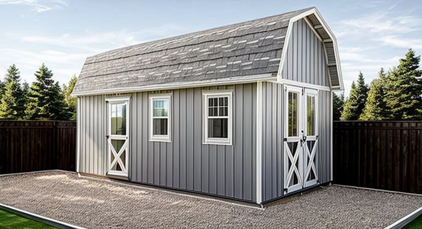 10x20 Barn Shed Plans-TriCityShedPlans