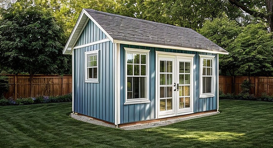 10x16 She Shed Plans-TriCityShedPlans