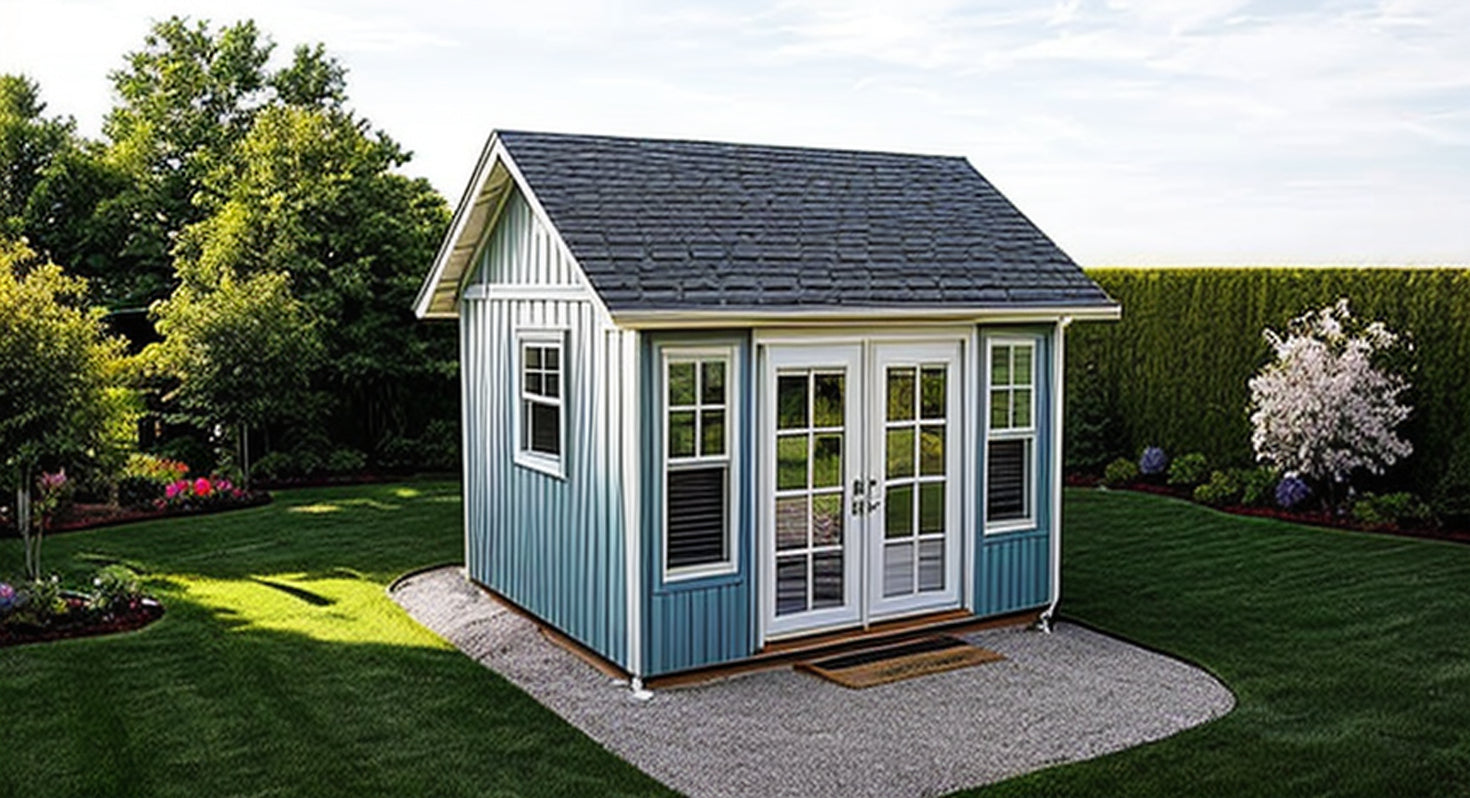 10x12 She Shed Plans-TriCityShedPlans