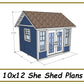 10x12 She Shed Plans-TriCityShedPlans