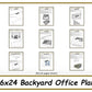 16x24 Office Shed Plans-TriCityShedPlans