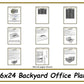 16x24 Office Shed Plans-TriCityShedPlans