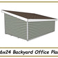 16x24 Office Shed Plans-TriCityShedPlans